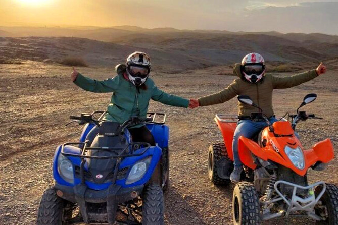 Aventure en quad dans le désert d'Agafay